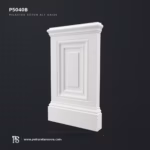 Poliüretan Söve Pilaster Sütun Alt Kaide Tabanı 6x45x74 cm
