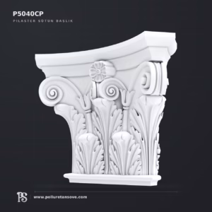 Poliüretan Klasik Pilaster Sütun Başlığı 20x72 cm P5040CP