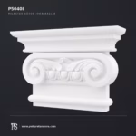 İyon Düzen Poliüretan Pilaster Sütun Başlığı 145x595x408 mm