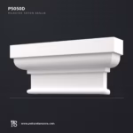 Poliüretan Pilaster Sütun Başlığı Profil Elemanı P5050D 15×69 cm