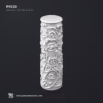 Poliüretan Desenli Klasik Sütun Kaidesi 25.5×69.2 cm P5520