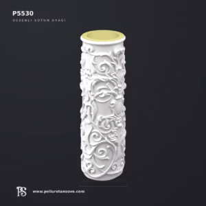 Poliüretan Klasik Desenli Sütun Gövdesi Ø38.6 cm P5530