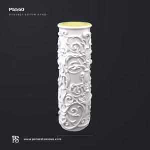 Poliüretan Klasik Desenli Dekoratif Sütun Modeli 76x72x202 cm P5560