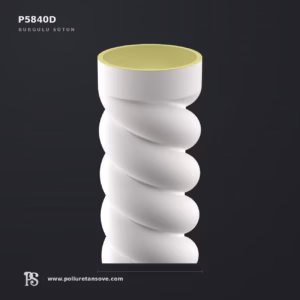40x240 cm Poliüretan Spiral Sütun ve Dekoratif Kolon Modeli