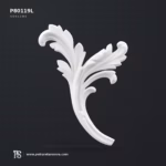 Poliüretan Rölyef Duvar ve Mobilya Motifi Sol Yönlü 26×17 cm