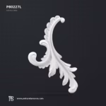 Poliüretan Klasik Sol Yönlü Duvar Apliği 250×160 mm