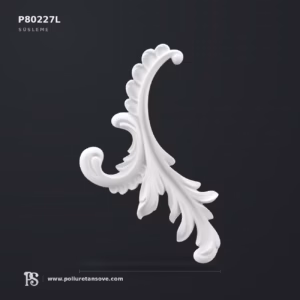 Poliüretan Klasik Sol Yönlü Duvar Apliği 250x160 mm
