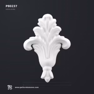 Poliüretan Damla Motifli Mini Aplik 12x8 cm