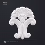P8077 Poliüretan Cephe ve Duvar Süsleme Motifi 24.6×20.2 cm