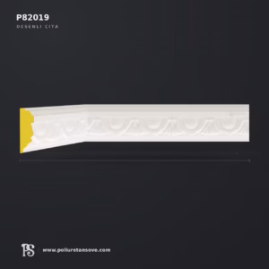 Klasik Motifli Poliüretan Duvar Çıtası (17x52 mm)
