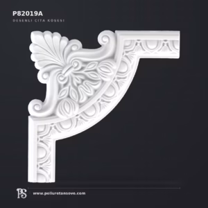 Dekoratif Poliüretan Desenli Çıta Köşesi (280x280 mm)