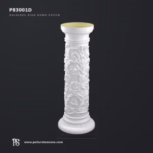 P83001D Poliüretan Klasik Motifli Dekoratif Sütun