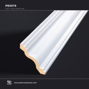 Düz Tasarım Poliüretan Kartonpiyer Tavan Çıtası
