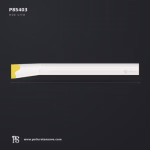 P85403 Poliüretan Düz Duvar ve Tavan Çıtası 20x30 mm