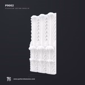 Dekoratif Poliüretan Pilaster Sütun Paneli P9002