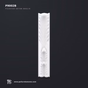 Dekoratif Poliüretan Pilaster Duvar Sütunu P9002B