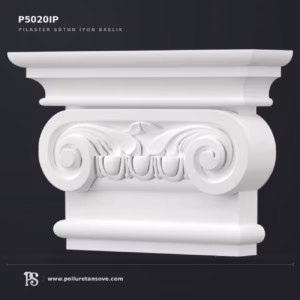 Poliüretan İyonik Pilaster Sütun Başlığı P5020IP