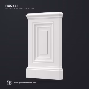Düz Panelli Poliüretan Pilaster Sütun Kaidesi P5025BP