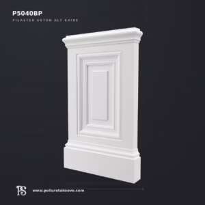 Poliüretan Söve Pilaster Sütun Alt Kaide Tabanı 6x45x74 cm