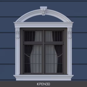 Poliüretan Kemerli Pencere Söve ve Taç Takımı 220x2160x2660 mm