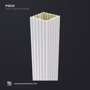 Yivli Pilaster Sütun 25x25x240 cm Poliüretan dekorasyon ürünü