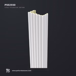 Yivli Pilaster Sütun 13x25x240 cm Poliüretan dekorasyon ürünü