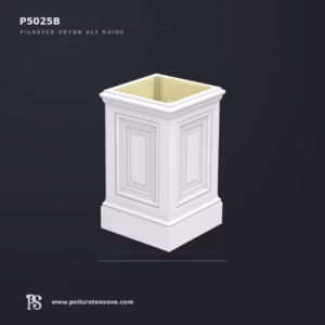 28x28x46 cm Poliüretan dekorasyon ürünü Pilaster Sütun