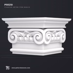 Pilaster Sütun 35x35x24 cm Poliüretan bazlı dekorasyon ürünü