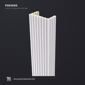 15x30x240 cm Yivli Pilaster Sütun Poliüretan dekorasyon ürünü