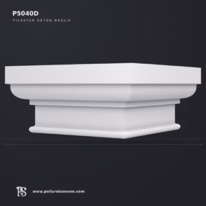 Poliüretan dekorasyon ürünü 56x56 cm Pilaster Sütun