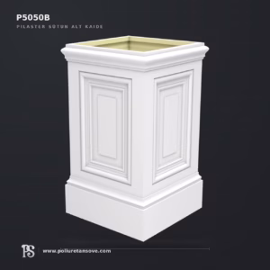 Poliüretan dekorasyon ürünü Pilaster Alt Kaide 55x55x94 cm