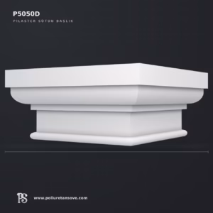 69x69x32 cm Pilaster Sütun Başlığı Poliüretan dekorasyon ürünü